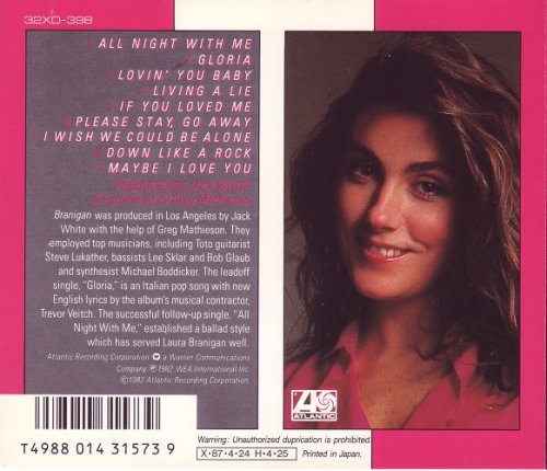 Laura Branigan - Branigan (1982) [1986] CD-Rip