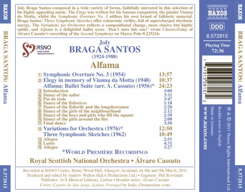 Royal Scottish National Orchestra, Álvaro Cassuto - Braga Santos: Alfama (2012) [Hi-Res]
