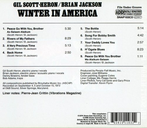 Gil Scott-Heron & Brian Jackson - Winter in America (1974) [1996]