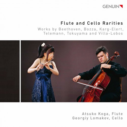 Atsuko Koga & Georgiy Lomakov - Flute & Cello Rarities (2020) [Hi-Res]