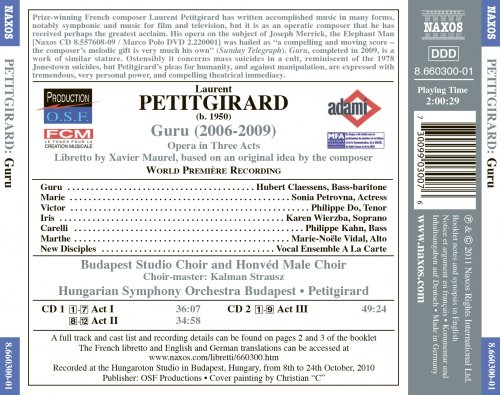 Budapest Studio Choir, Honvéd Male Choir, Hungarian Symphony Orchestra Budapest, Laurent Petitgirard - Petitgirard: Guru (2011) [Hi-Res]