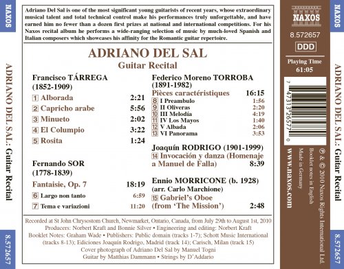 Adriano Del Sal - Guitar Recital: Adriano Del Sal (2010)