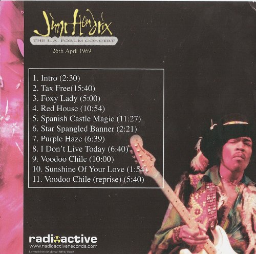 Jimi Hendrix - The L.A. Forum Concert (2004)