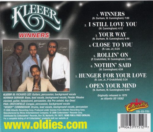 Kleeer - Winners (1979) [2006] CD-Rip