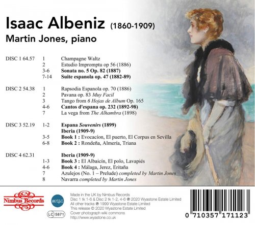 Martin Jones - Isaac Albeniz: Piano Works (2020)