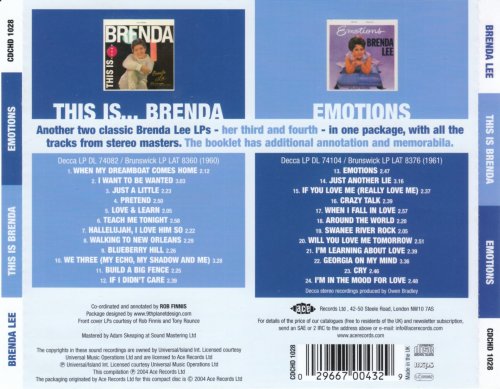 Brenda Lee - This Is... Brenda & Emotions (2004)