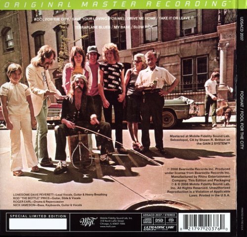 Foghat - Fool For The City (1975) [2008 SACD]