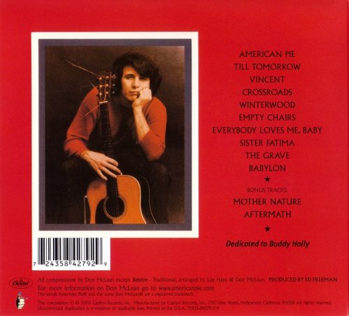 Don McLean - American Pie (Reissue) (1971/2003)