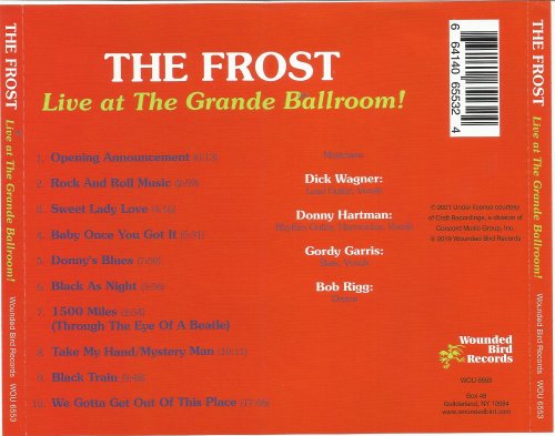 The Frost - Live At The Grande Ballroom! (Reissue) (1969/2019)