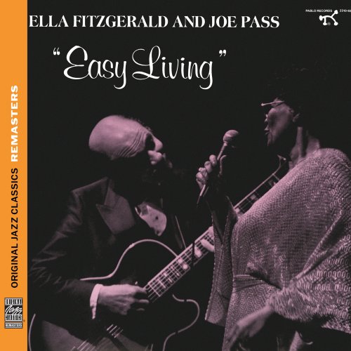 Ella Fitzgerald & Joe Pass - Easy Living (1986/2011) [Hi-Res]