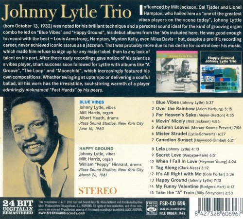 Johnny Lytle - Blue Vibes `60 / Happy Ground `61 (2012)