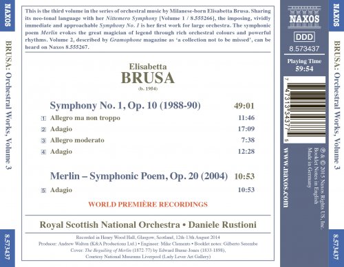 Royal Scottish National Orchestra, Daniele Rustioni - Brusa: Orchestral Works, Vol. 3 (2015) [Hi-Res]