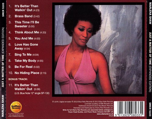 Marlena Shaw - Just A Matter Of Time (1976) [2013] CD-Rip