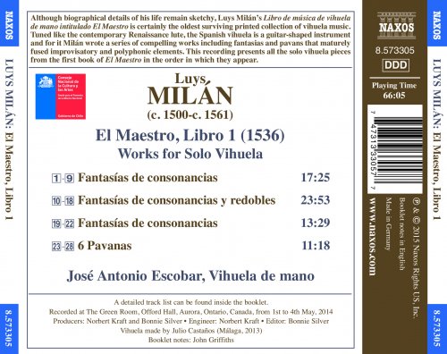 José Antonio Escobar - Milán: El Maestro (2015) [Hi-Res]