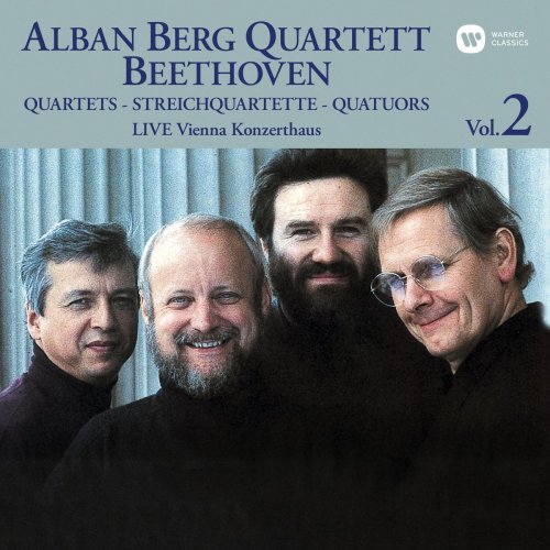 Alban Berg Quartett - Beethoven: Complete String Quartets, Vol. 2 (Live at Vienna Konzerthaus, 1989) (1993/2020)