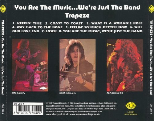Trapeze - You Are The Music We're Just The Band (Reissue) (1972/2003)