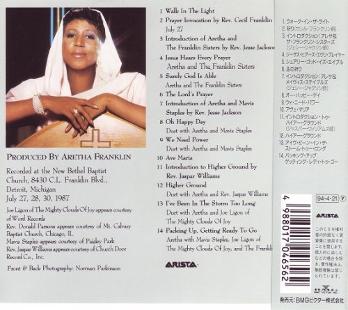 Aretha Franklin - One Lord, One Faith, One Baptism (1987) [1994] CD-Rip