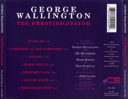 The George Wallington Quintet - The Prestidigitator (2007)