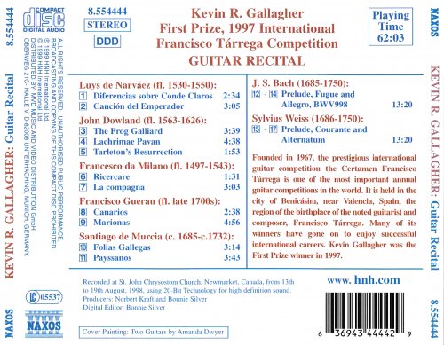 Kevin R. Gallagher - Guitar Recital: Kevin Gallagher (1999)