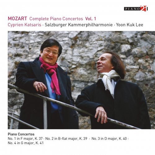 Cyprien Katsaris, Yoon Kuk Lee, Salzburger Kammerphilharmonie - Mozart: Complete Piano Concertos, Vol. 1 (Live) (2020) [Hi-Res]