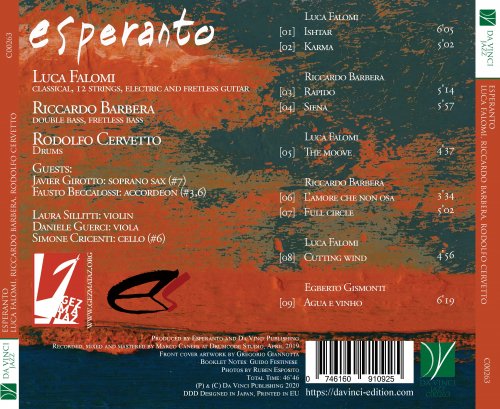 Rodolfo Cervetto - Esperanto (2020)