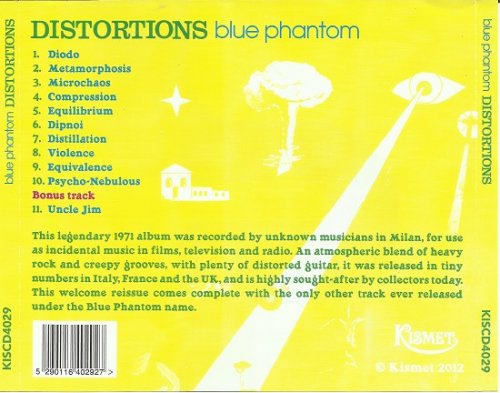 Blue Phantom - Distortions (Reissue) (1971/2012)