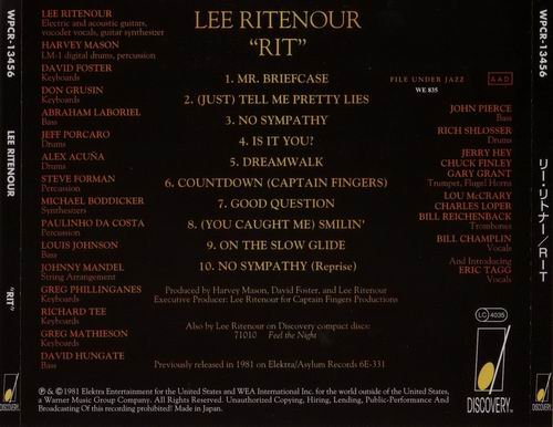 Lee Ritenour - Rit (1981)