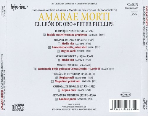 El León de Oro, Peter Phillips - Amarae morti (2019) CD-Rip