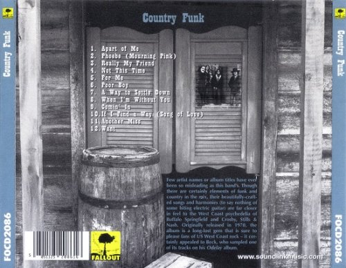 Country Funk - Country Funk (Reissue) (1970/2008)