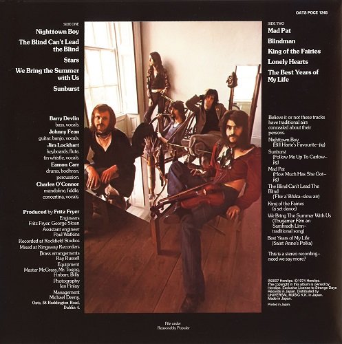 Horslips - Dancehall Sweethearts (1974) [2008 Horslips Collection] CD-Rip