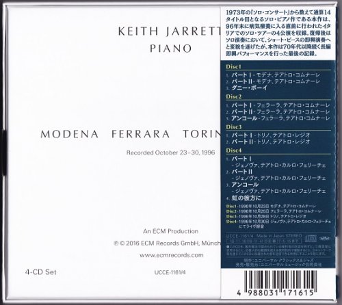 Keith Jarrett - A Multitude Of Angels (2016) [4CD Box Set] CD-Rip