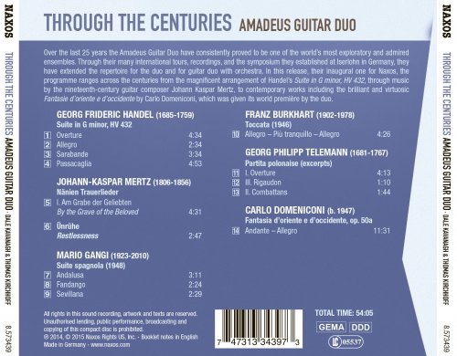 Amadeus Guitar Duo - Through the Centuries (2015)