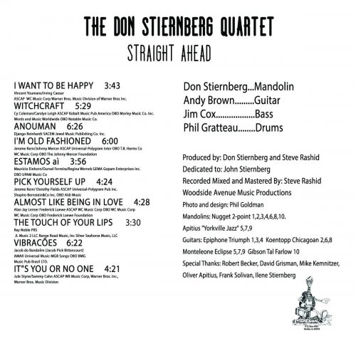 The Don Stiernberg Quartet - Straight Ahead (2020)