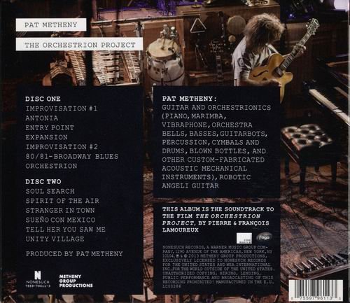 Pat Metheny - The Orchestrion Project (2012)