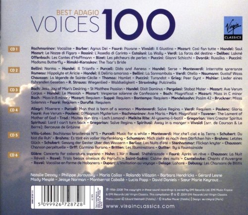 VA - 100 Best Adagio Voices (2009)