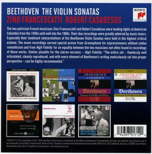 Zino Francescatti & Robert Casadesus - Francescatti & Casadesus - Beethoven: The Violin Sonatas (Remastered) (2020)