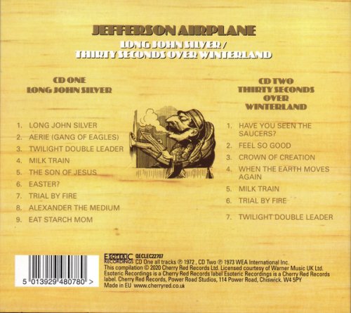 Jefferson Airplane - Long John Silver / Thirty Seconds Over Winterland (2020)