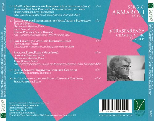 Various Artists - Sergio Armaroli: inTrasparenza (Chamber Music & Solos) (2020)