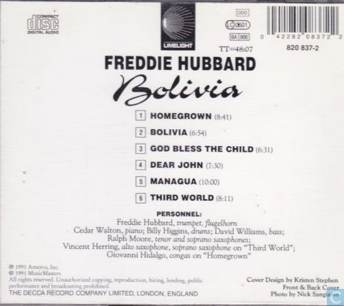 Freddie Hubbard - Bolivia (1991)