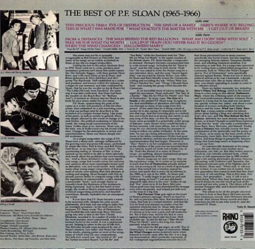 P.F. Sloan - Precious Times - The Best Of P.F. Sloan (1965-1966) (1986)