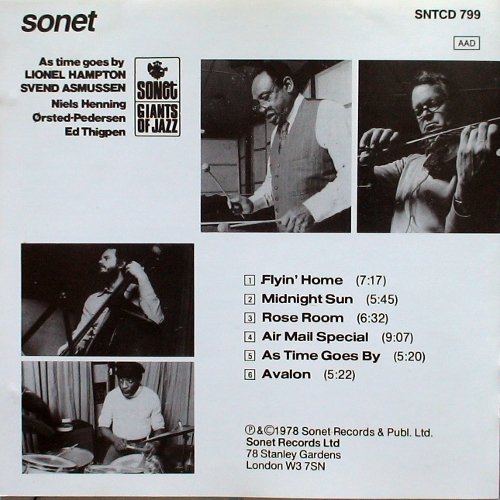 Lionel Hampton & Svend Asmussen - As Time Goes By (1978) FLAC