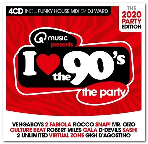 VA - I Love The 90's - The 2020 Party Edition [4CD Box Set] (2020)