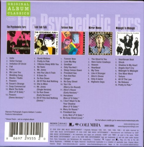 The Psychedelic Furs - Original Album Classics (5CD Box Set) (2008) CD-Rip