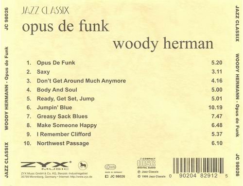 Woody Herman - Opus De Funk (1999)