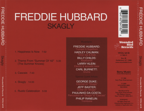 Freddie Hubbard - Skagly (2009)