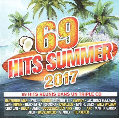 VA - 69 Hits Summer 2017 [3CD] (2017)