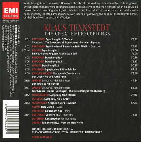 Klaus Tennstedt – The Great EMI Recordings (14CD BoxSet) (2011)