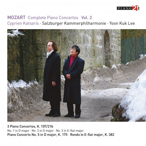 Cyprien Katsaris, Yoon Kuk Lee, Salzburger Kammerphilharmonie - Mozart: Complete Piano Concertos, Vol. 2 (Live) (2020) [Hi-Res]