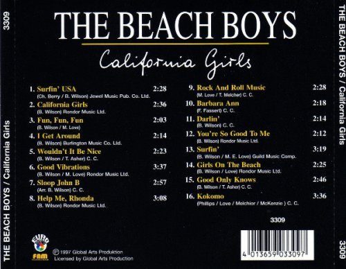 The Beach Boys - California Girls (1997)