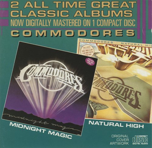 Commodores ‎- Natural High / Midnight Magic (1991) CD-Rip